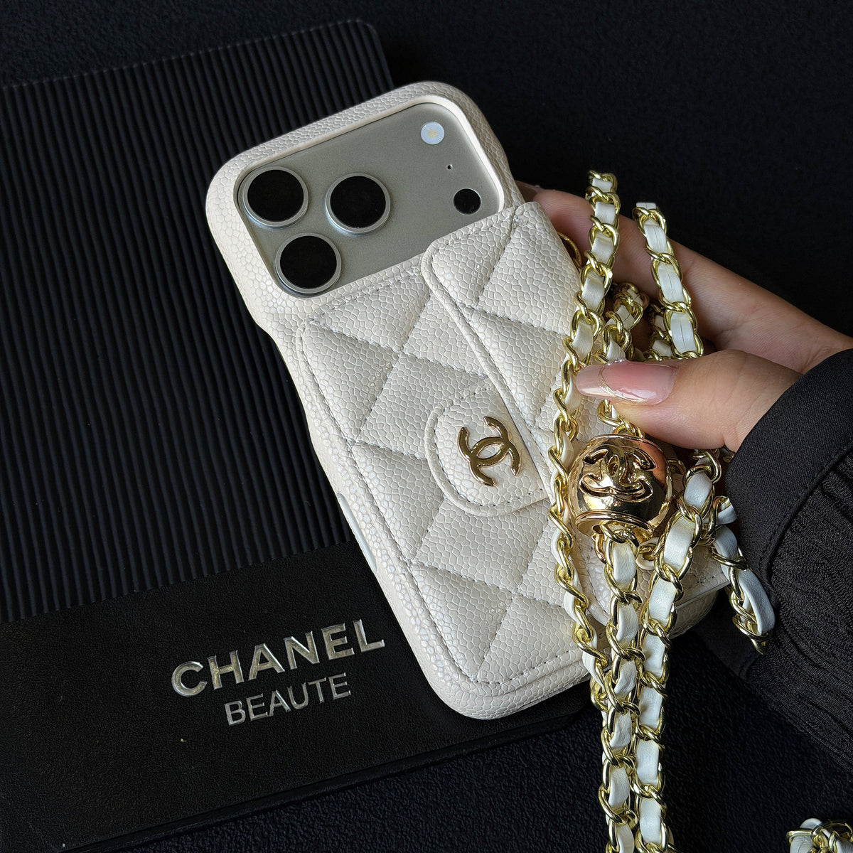 Caviar crossbody card holder phone case 2026