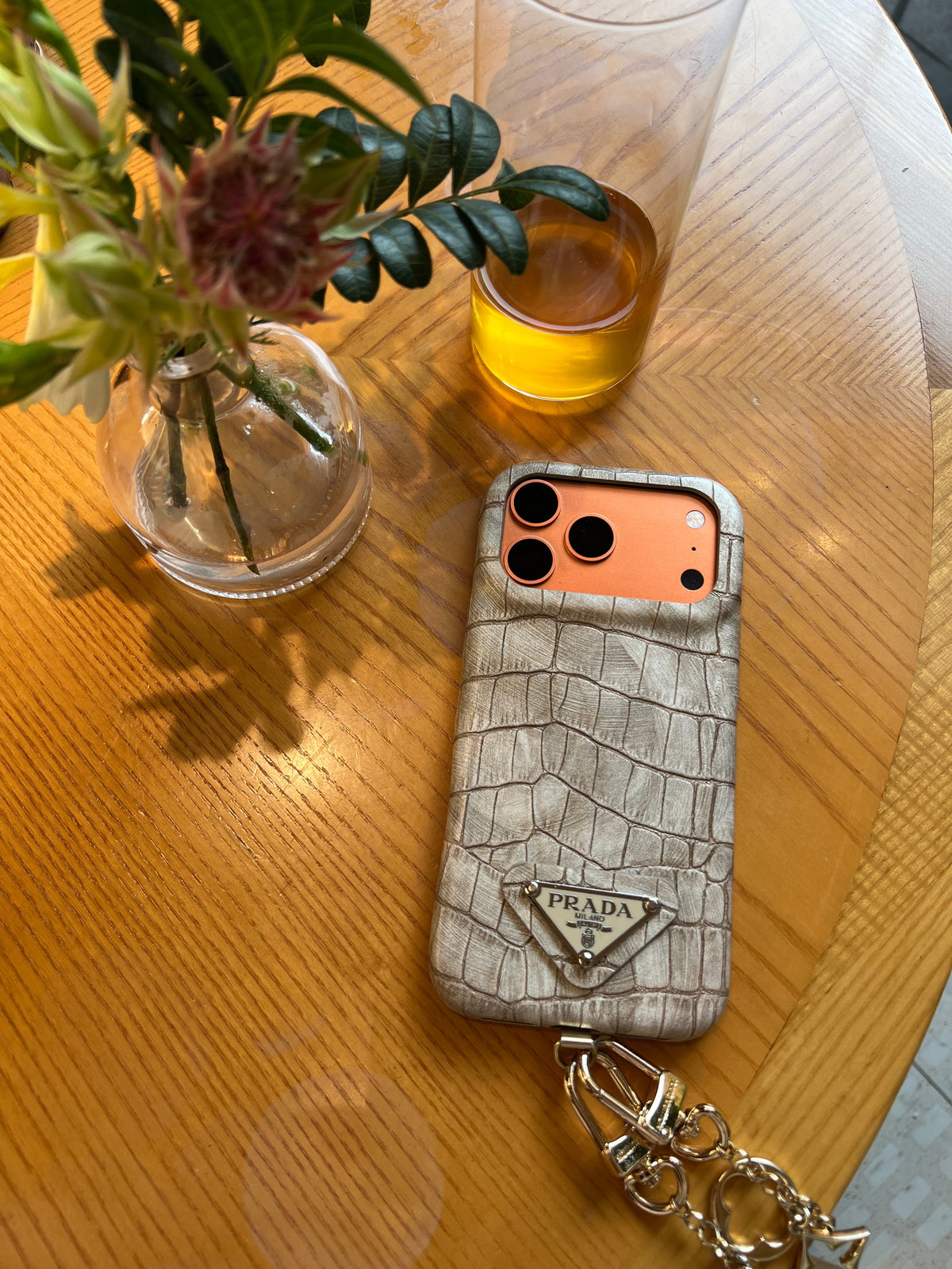 New Crocodile-Pattern Leather Phone Case