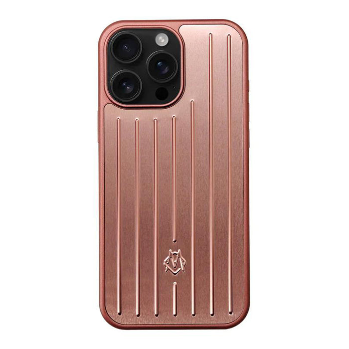 RIMOWA Aluminum Alloy Phone Case Rose Gold