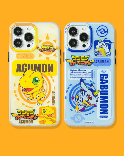Agumon × Gabumon iphone Case