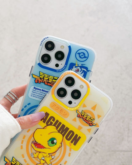 Agumon × Gabumon iphone Case