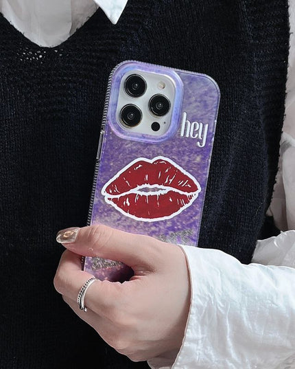 Lip Kiss iPhone Case
