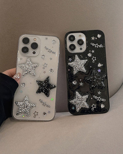 3D Star Diamond iPhone Case