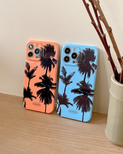 Hawaiian palm iPhone case