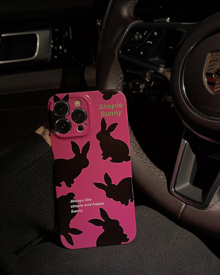 Charming Bunny iPhone Case