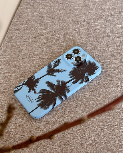 Hawaiian palm iPhone case