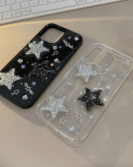 3D Star Diamond iPhone Case