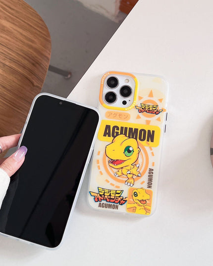Agumon × Gabumon iphone Case
