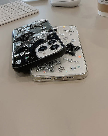 3D Star Diamond iPhone Case