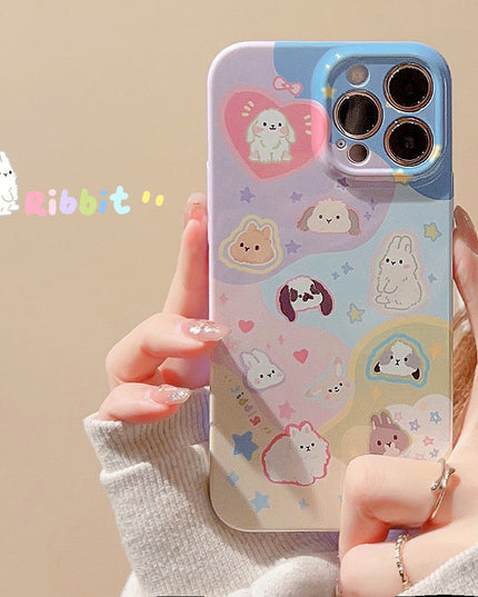 Garden Bunny iPhone Case