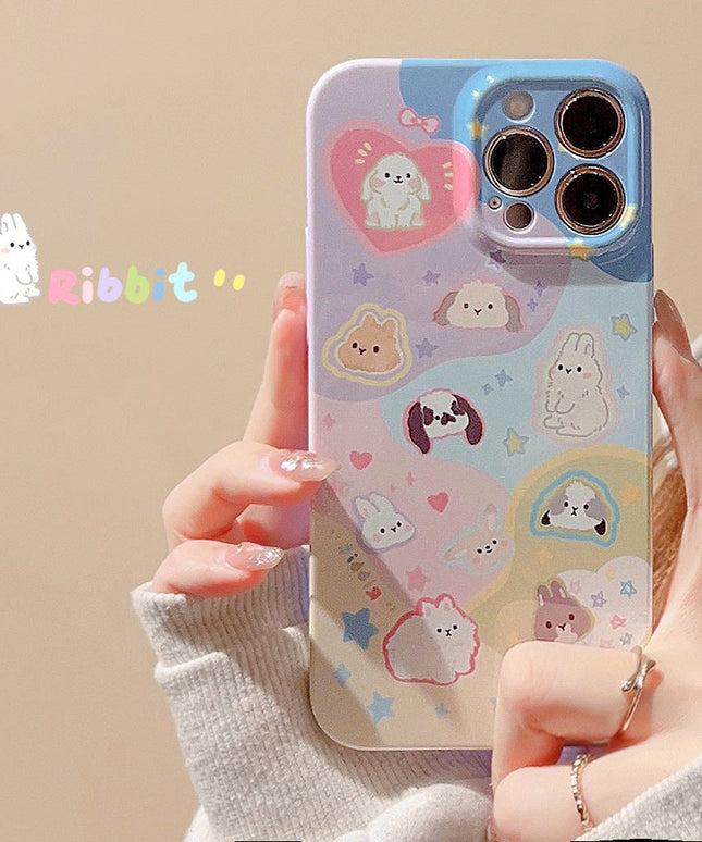 Garden Bunny iPhone Case