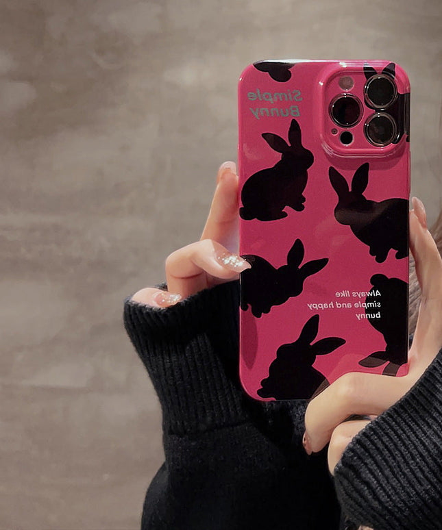 Charming Bunny iPhone Case