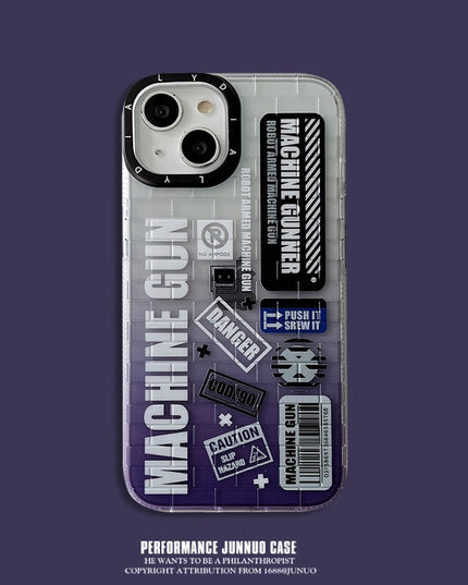 ''Humans and the Earth'' iPhone Case