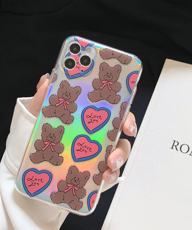 Laser Bear  iPhone Case