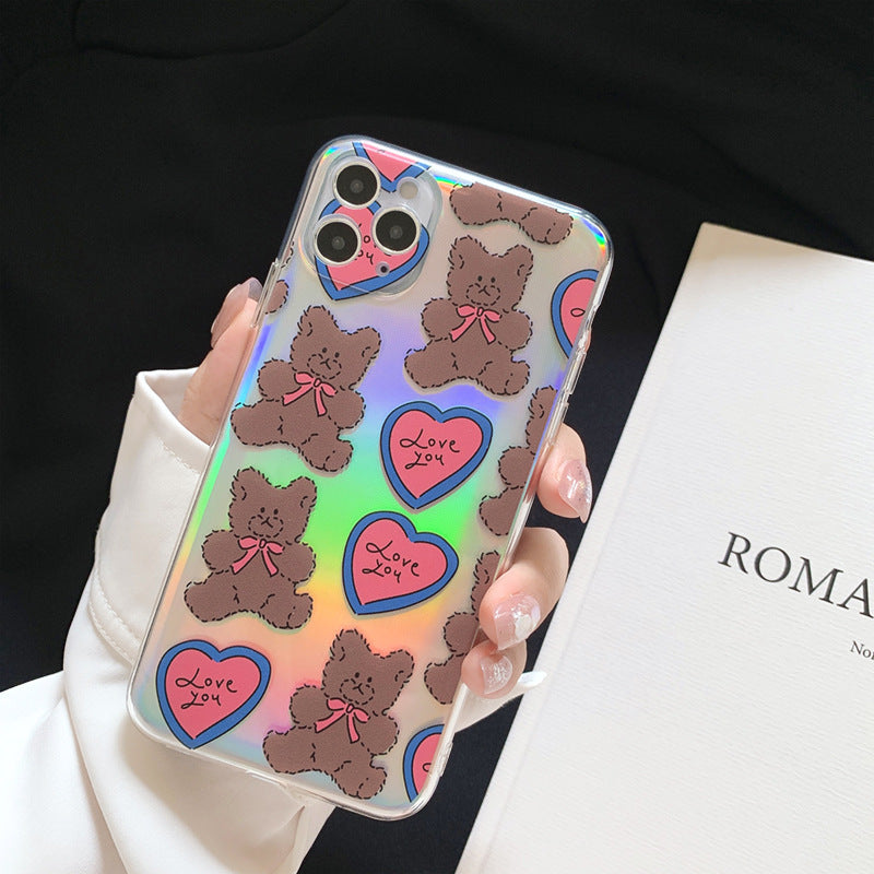 Laser Bear  iPhone Case