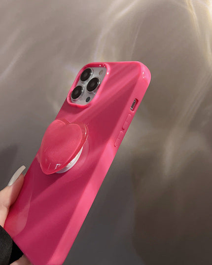 Sophie Cream With Ring Holders iPhone Case