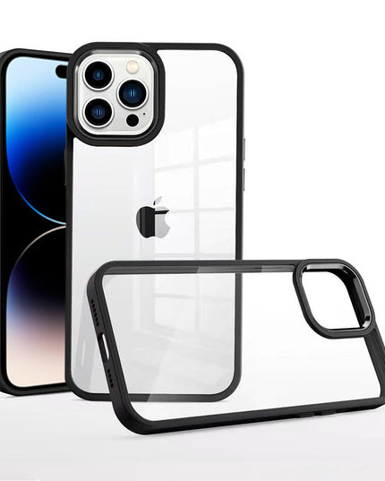 Colorful Border Clear iphone Case