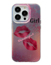 Girl Red Lips