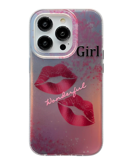 Lip Kiss iPhone Case