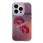 Girl Red Lips