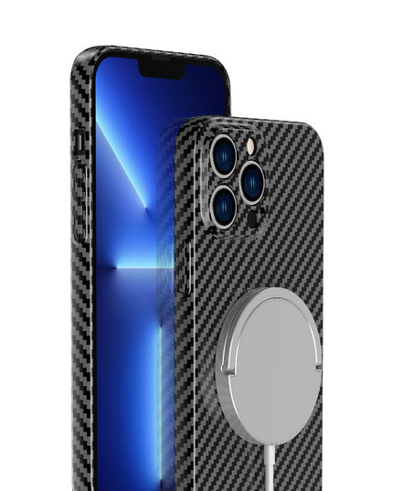 Carbon Fiber Texture iPhone case With MagSafe