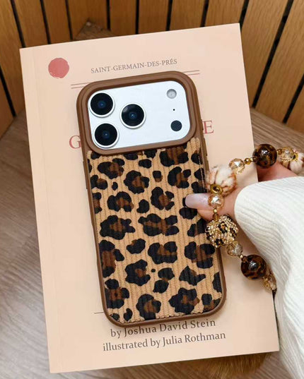 New leopard print phone case