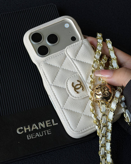 Caviar crossbody card holder phone case 2026
