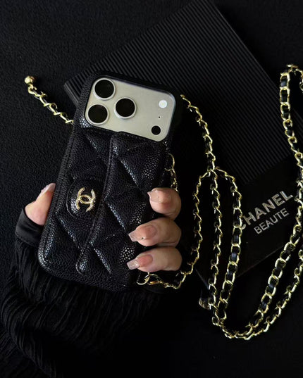 Caviar crossbody card holder phone case 2026