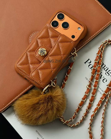 Caviar crossbody card holder phone case 2026