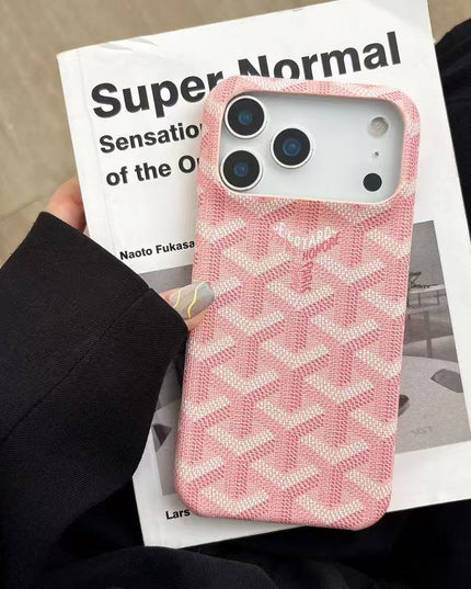 Luxury leather phone case
