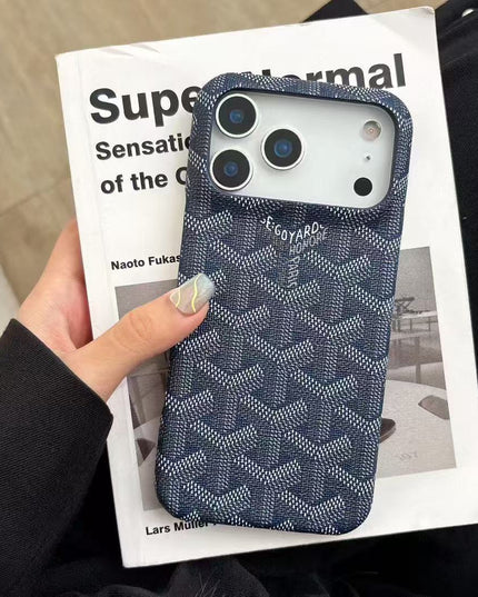 Luxury leather phone case