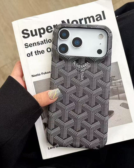 Luxury leather phone case