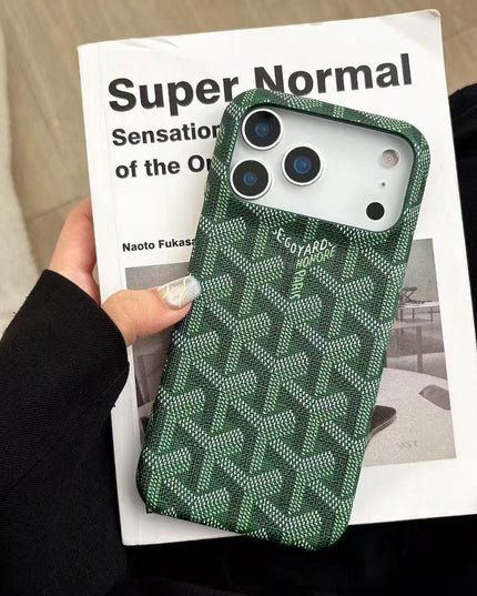 Luxury leather phone case