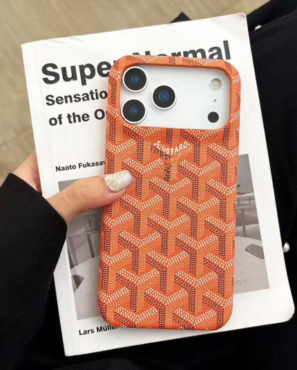 Luxury leather phone case