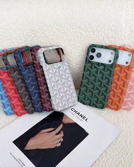 Luxury leather phone case