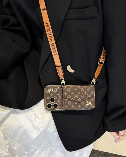 Luxury Card Holder Crossbody Phone Case