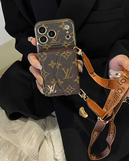 Luxury Card Holder Crossbody Phone Case