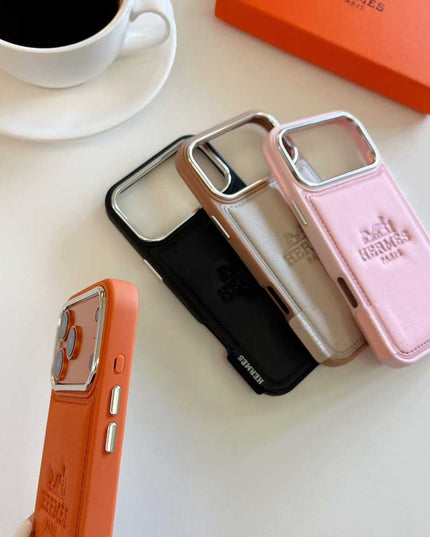 Leather phone case