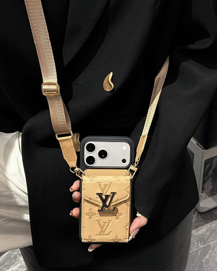 New Leather Crossbody Phone Case