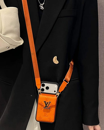 New Leather Crossbody Phone Case