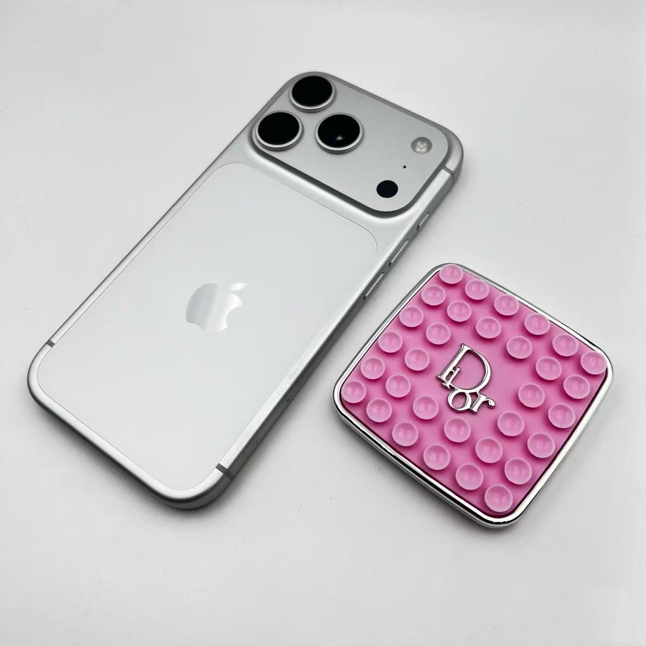 Pink Phone Suction Cup