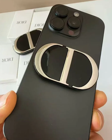 Makeup double-sided mirror phone holder