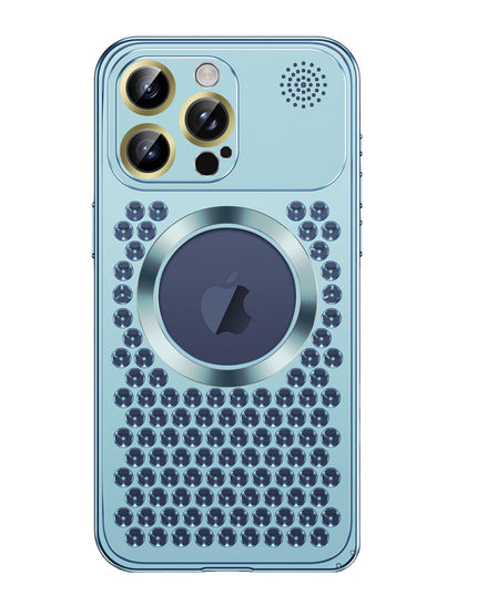 Metal Aluminum Honeycomb Cooling MagSafe iPhone Case