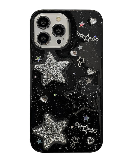 3D Star Diamond iPhone Case