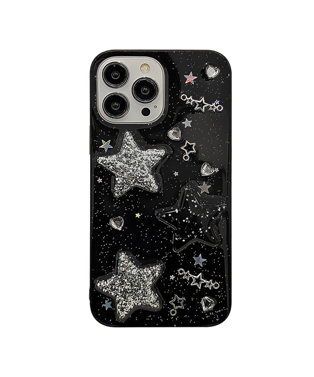 3D Star Diamond iPhone Case