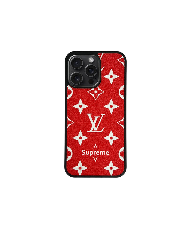 LVxSUP RED MONOGRAM