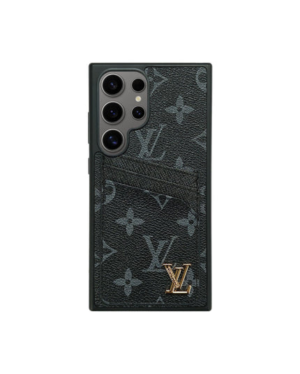 LV BLACK MONOGRAM CARDHOLDER FULLY COVERED