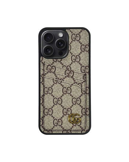 GG MONOGRAM CARDHOLDER FULLY COVERED