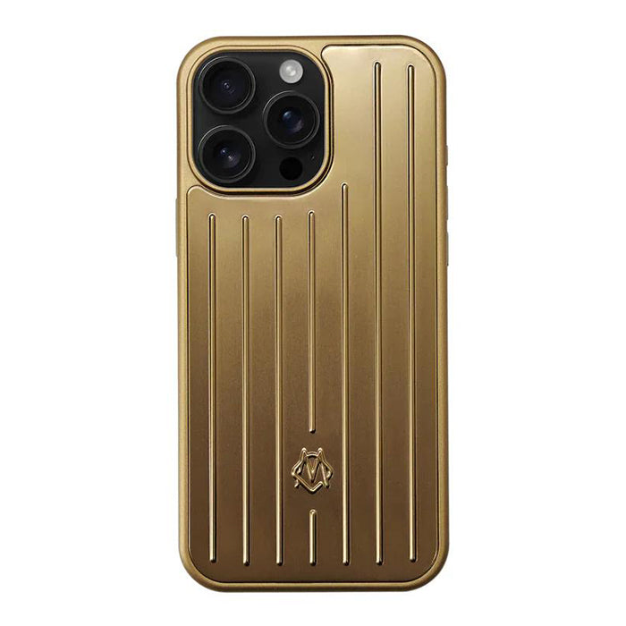 RIMOWA Gold Aluminum Alloy Phone Case