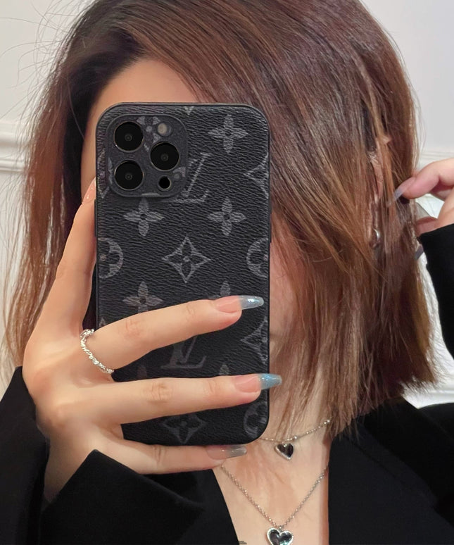 BLACK LV MONOGRAM CUSTOM SIDE